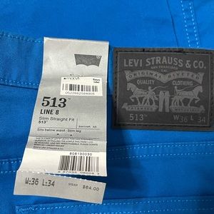 New blue jeans Levi’s 513